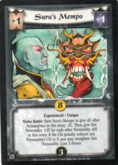 Suru's Mempo (Experienced) FOIL